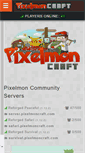 Mobile Screenshot of pixelmoncraft.com